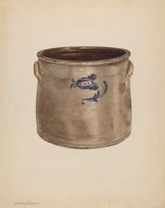 Kruik, waarschijnlijk 1937-1938 door Yolande Delasser