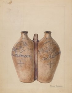 Gemel Fles, ca. 1936 door Yolande Delasser