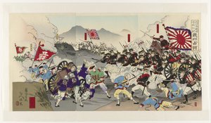 Het grootse Japanse leger onderwerpt China: bezetting van Uiju