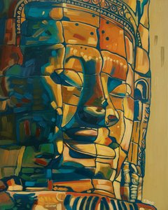 Khmer glimlach door Yue Zeng