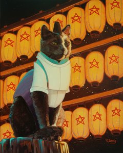 OnMeowJi, 2023 door Yue Zeng