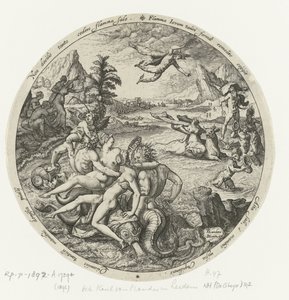 De roof van Europa door Zacharias Dolendo (attributed to)