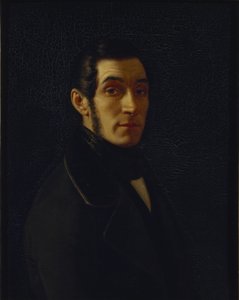 Portret van Fyodor Iwanowitsch Inozemtsev 1802-1869, 1844 door Zakharov