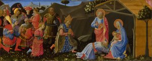 De Aanbidding der Wijzen, ca. 1433-1434
