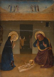 De Geboorte door Zanobi di Benedetto Strozzi