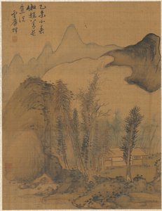 Landschap in de stijl van Chao Yuan, 1775