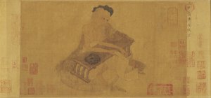 Fu Sheng legt de klassieker uit