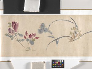 Gekleurde Bloemen door Zhimian Zhou