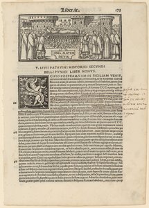 Pagina uit Livius Historiabum Libri