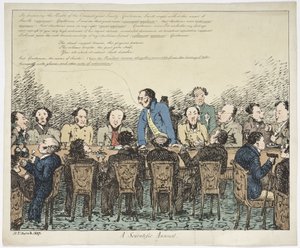 Een wetenschappelijk jaarboek door Frederick (attr. to) Barnard