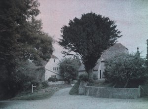 Een Sussex Landweg door Frederick (attr. to) Barnard