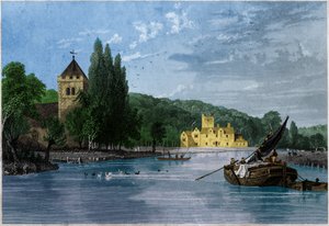 Abdij van Bisham, Commanderij van de Tempeliers, Graaf van Berkshire door . .