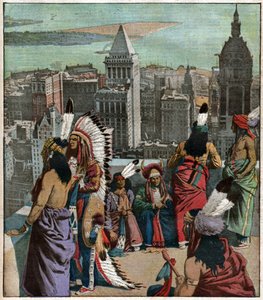 Zwartvoet indianen in New York
