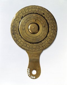 Kalenders Perpetuele kalender, Engels door Ferdinand Georg Waldmuller