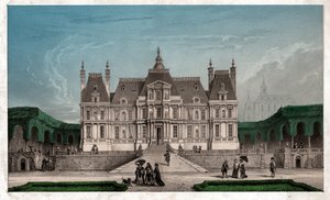 Kasteel van Maison Lafitte, circa 1850