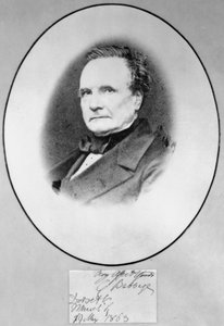 Charles Babbage, Britse wiskundige en pionier in de informatica door Ferdinand Georg Waldmuller