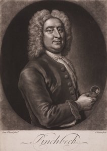 Christopher Pinchbeck, Engelse klokkenmaker en speelgoedmaker, ca. 1725 door Frederick (attr. to) Barnard
