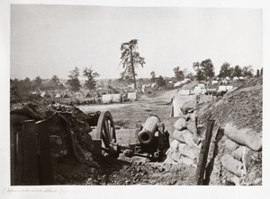 Geconfedereerde vestingwerken voor Atlanta, Georgia, VS door Ferdinand Georg Waldmuller