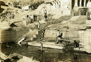Crematie aan de Ganges