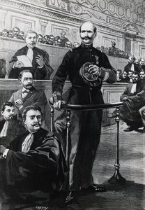Verklaring van commandant Charles Walsin-Esterhazy tijdens het proces van Emile Zola