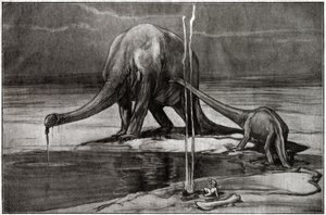 Dinosaurussen in Afrika