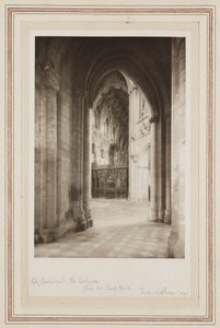 Ely Cathedral, de Octagon vanaf het Zuidelijke Zijbeuk