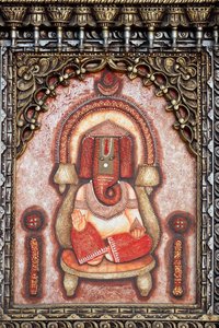 Ganesha of Ganapati: de olifantshoofdige hindoe god. Dubai. Verenigde Arabische Emiraten. door . .