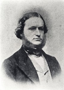Gustav Kirchhoff, Duitse natuurkundige, ca. 1860s door Frederick (attr. to) Barnard