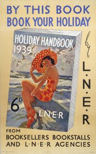 Vakantiehandboek 1939, LNER-poster