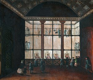 Interieur van het Mortuarium in Parijs door . .
