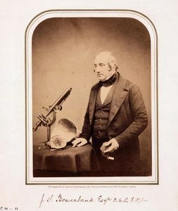 James Scott Bowerbank, Britse geoloog door Ferdinand Georg Waldmuller