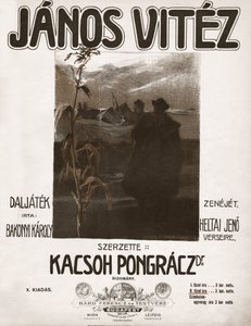 Janos Vitez, operette van de Hongaarse componist Kacsoh Pongracz. 1904 (illustratie) door . .