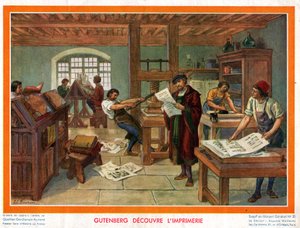 Johannes Gutenberg door John Pardon