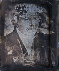 Louis Jacques Mande Daguerre, Franse fotografie pionier, ca. 1840s door Frederick (attr. to) Barnard