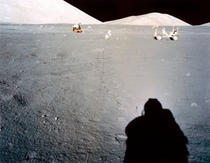Bemand ruimtevlucht, VS, Apollo 17 Apollo 17 maanbasis bij Taurus Littrow