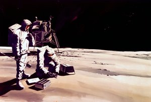 Bemand ruimtevlucht, VS, Apollo, Algemeen Kunstenaar
