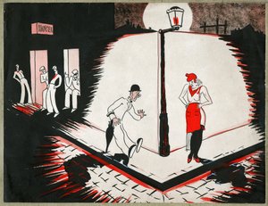 Marianne als prostituee, ca 1930