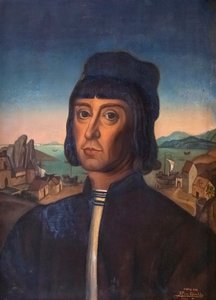 Martin Alonso Pinzon, portret., 2020