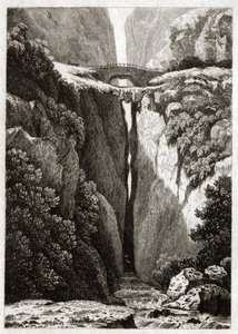 Natuurlijke bruggen van Icononzo, Colombia door . .