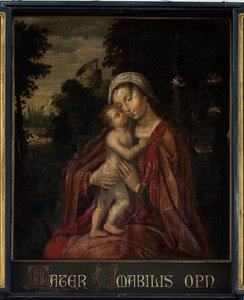 Parochiekerk (Église Saint-Quentin). Drieluik
