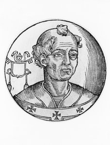 Portret van Anastasius III