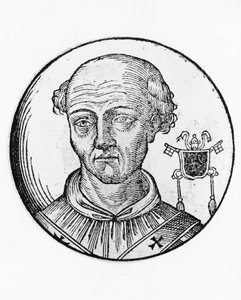 Portret van Johannes XII (Octavianus van Tusculum, circa 937-964) door William Walcutt