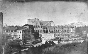 Rome, Uitzicht vanaf het paviljoen in de Orti Farnesi door Frederick (attr. to) Barnard