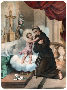 Sint Antonius van Padua, ca. 1850 door . .