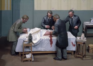Chirurgische antiseptica Een antiseptische operatie