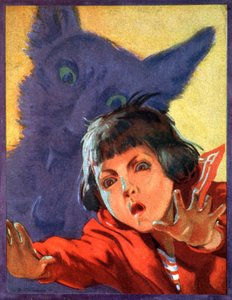 De weerwolf. 1923 (gravure) door . .