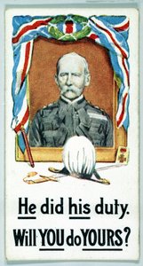 Verenigd Koninkrijk: Sigarettenkaarten - WW1 Werving door Ferdinand Georg Waldmuller