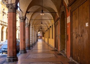 Via Galliera, Bologna, Italië