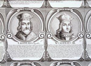 Wladyslaw II Jagiello, en Wladyslaw III Warnenczyk, nr. 36 en 37 uit 