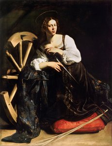 Heilige Catharina van Alexandrië door Caravaggio